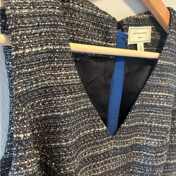 Anthropologie Moulinette Souers Tweed Metallic Mini Dress - Picture 5 of 13